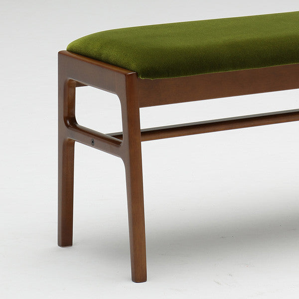Banquette moquette verte