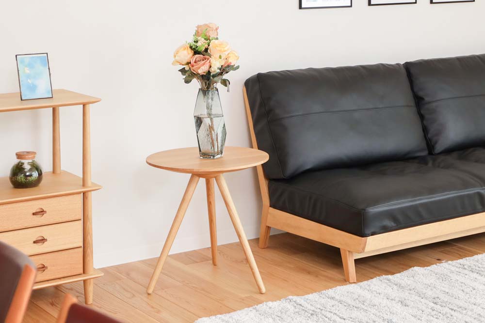 Table d'appoint ronde