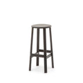 TABOURET DE BAR HAUT noir