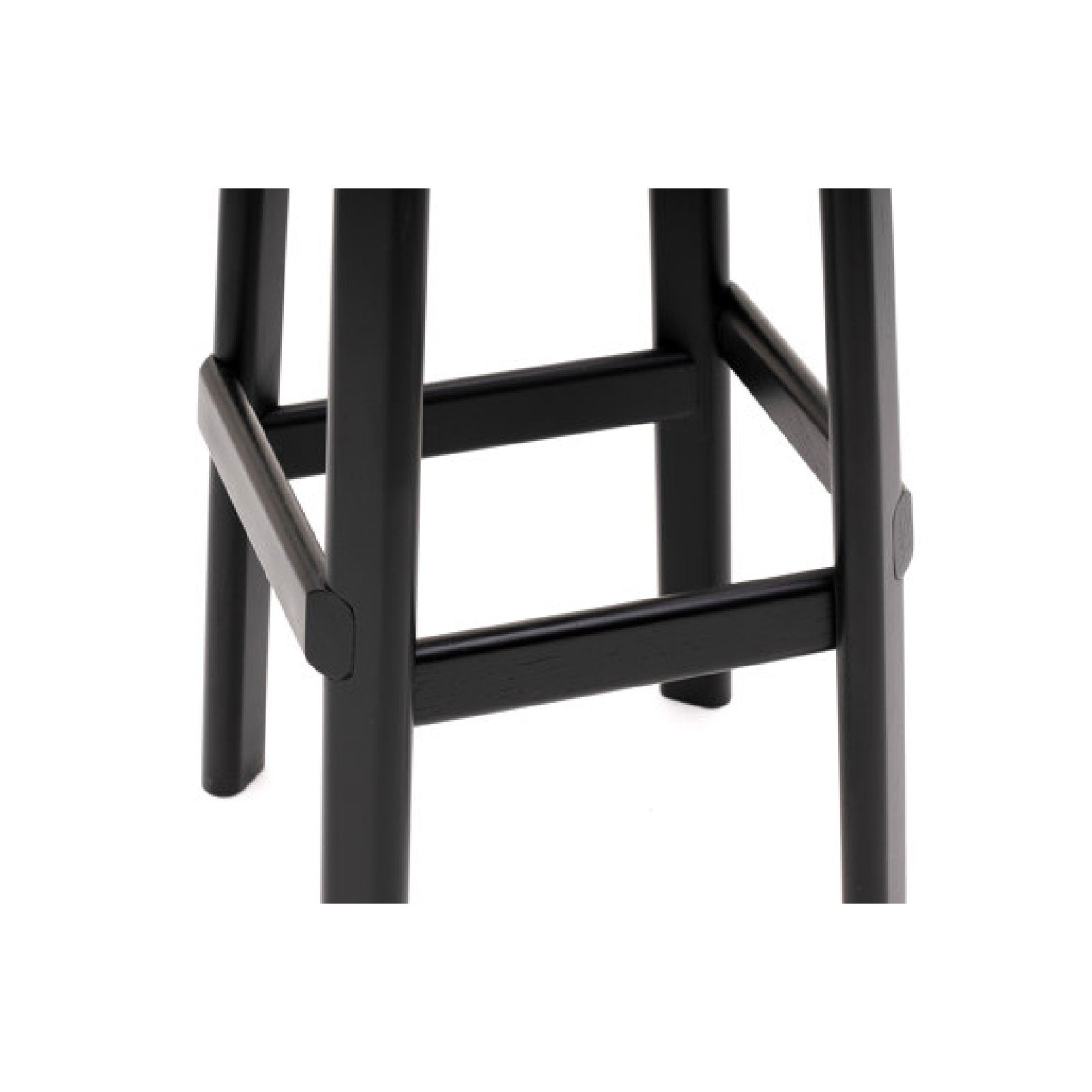 TABOURET DE BAR HAUT noir