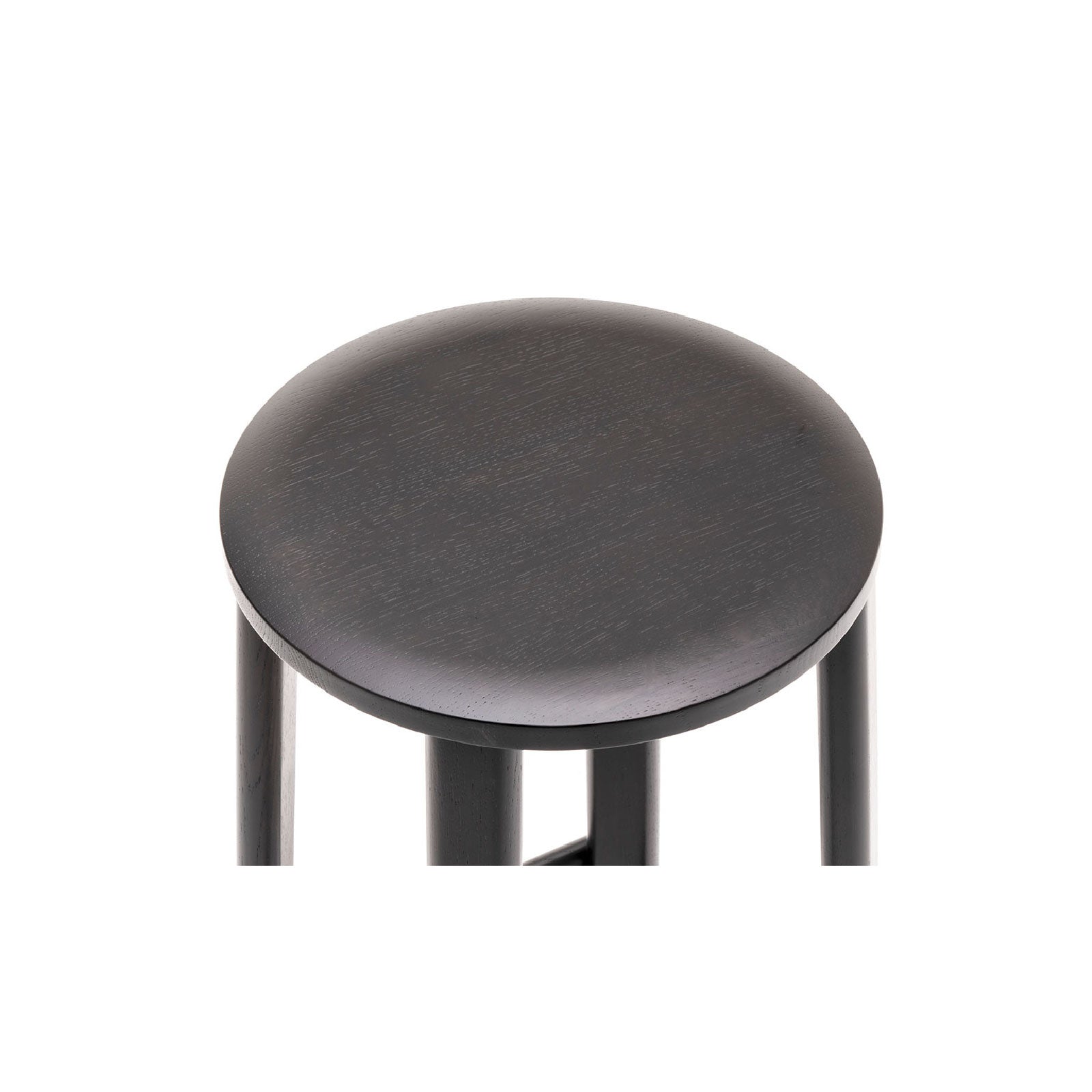 TABOURET DE BAR HAUT noir