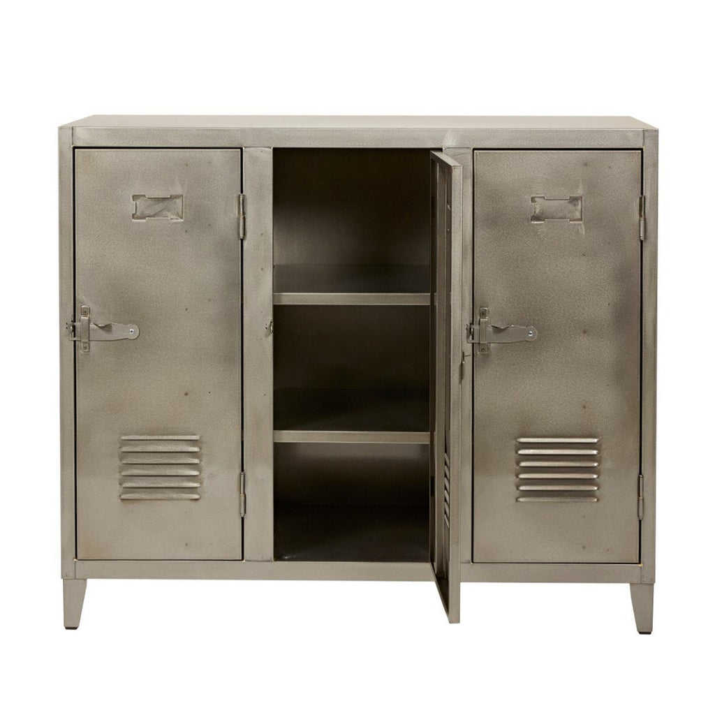 Meuble de rangement bas à quatre portes