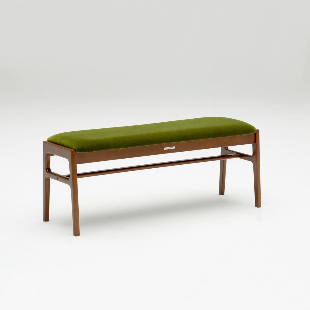 Banquette moquette verte