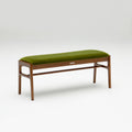 Banquette moquette verte