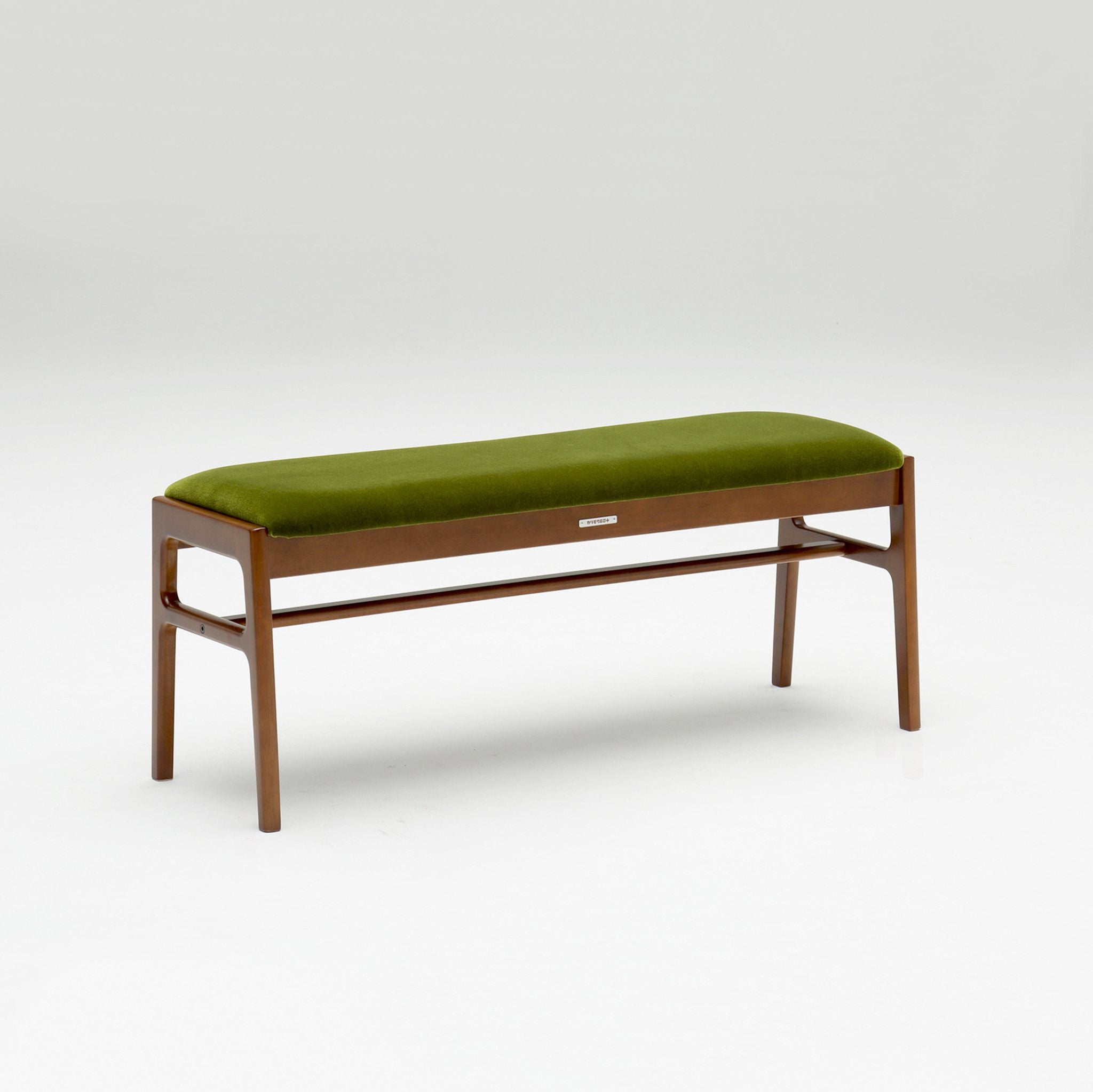 Banquette moquette verte