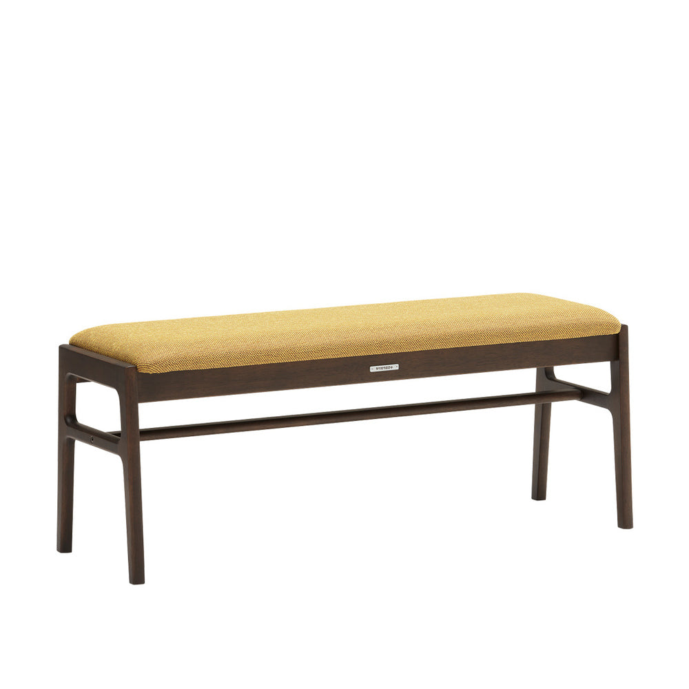 Banc jaune moutarde