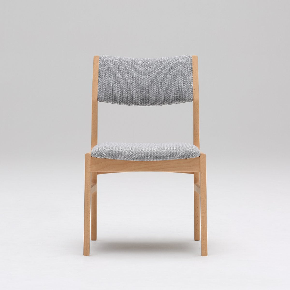 chaise de salle à manger sans accoudoirs gris brume